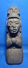 BONECO FEMININO PRÉ-COLOMBIANO PEDRA ASTECA BASALTO MICTECACIHUATL BOA DUALIDADE comprar usado  Enviando para Brazil
