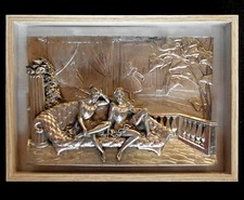 Relief versilbert 800er gebraucht kaufen  Mutlangen