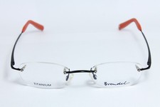 Gafas BRENDEL 8670 Col. 19 Original Vintage Marco Sin Montura Titanio Negro segunda mano  Embacar hacia Mexico