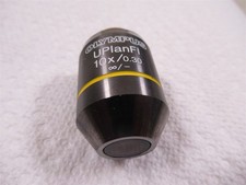 Lente objetiva de microscópio Olympus UPlanFL 10x/0,30 plano universal fluorita comprar usado  Enviando para Brazil
