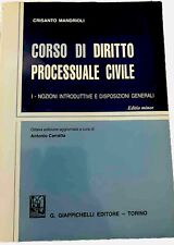Mandrioli corso diritto usato  Reggio Calabria