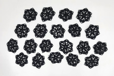 Black silky floral for sale  Farmington
