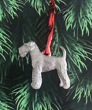 Pewter airedale terrier for sale  Fall River