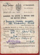 Bournemouth driving licence for sale  BOURNEMOUTH