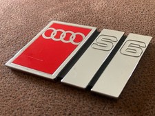 audi s6 badge for sale  HONITON
