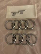 Audi silver badge for sale  MANCHESTER