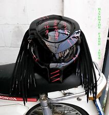 Capacete de motocicleta Predator personalizado preto comprar usado  Enviando para Brazil