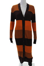 Suéter Cárdigan Verelle Equipment Mujer Marrón Naranja Talla Extra Grande segunda mano  Embacar hacia Mexico