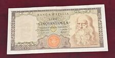 Banconota 50000 lire usato  Genova