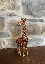 African carved giraffe for sale  LLANRHYSTUD