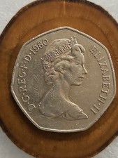 British 1980 50p for sale  LIVERPOOL