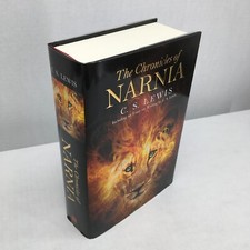 The Chronicles of Narnia Hardcover Book C.S. Lewis Complete Series Set 7 Novels, usado comprar usado  Enviando para Brazil