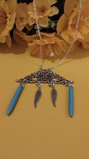 Ausgefallene kette silberfarbe gebraucht kaufen  Gevelsberg