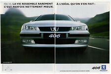 Usado, 2001 PEUGEOT 406 V6 Vintage Original 2 páginas Impressão AD Foto de rosto como filme de táxi comprar usado  Enviando para Brazil