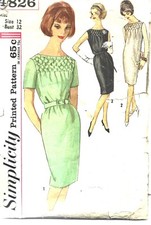 Vintage simplicity dress for sale  CAMBRIDGE