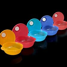 Tupperware 5 tigelas redondas de micro-ondas Crystalwave 1 litro multicoloridas novas  comprar usado  Enviando para Brazil