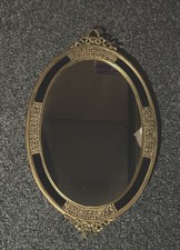 Vintage oval mirrored for sale  Bloomfield Hills
