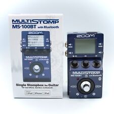 Pedal multi efeitos guitarra Bluetooth caixa original ZOOM MS-100BT MULTI STOMP comprar usado  Enviando para Brazil