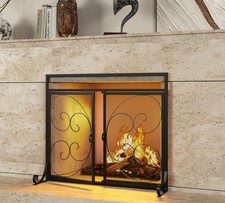 Fireplace screen hinged for sale Fireplace screen hinged for sale  Anaheim