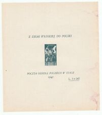 Splendido foglietto francoboll usato  Trieste