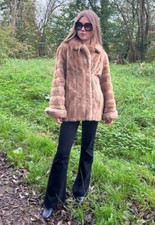 Vintage brown faux for sale Vintage brown faux for sale  LONDON