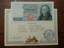 5000 lire colombo usato  Manfredonia