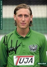 Autogrammkarte fußballer bjö gebraucht kaufen  Berlin