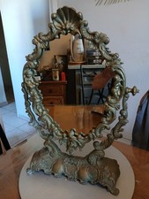 Miroir bronze ancien d'occasion  Saint-Victoret