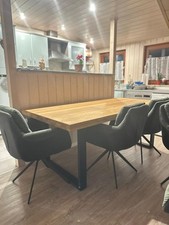 Echtholz esstisch rustic gebraucht kaufen  Illertissen
