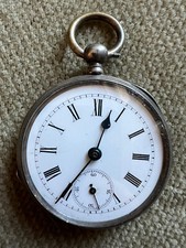 Antike taschenuhr slber gebraucht kaufen  Blankenburg