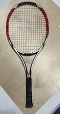 Raquete de tênis Wilson K Factor Six.One Aphrodite preta 95 pol. quadrada Grip tamanho 3 7/8 comprar usado  Enviando para Brazil
