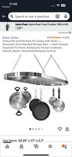 Ceiling rack saupans for sale Ceiling rack saupans for sale  MARKET HARBOROUGH
