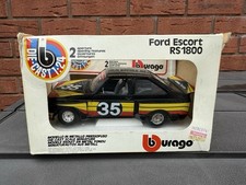 Bburago Ford Escort RS1800 L 1/24 na caixa original - quase em perfeito estado vintage RARO comprar usado  Enviando para Brazil