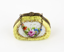 Limoges yellow floral for sale  CHERTSEY