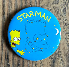 Simpsons badge bart for sale  Shipping to Ireland