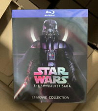 Star Wars The Skywalker Saga 12-Movie Collection Blu-ray Brand New Free Shipping, usado comprar usado  Enviando para Brazil