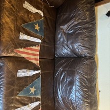 Patriotic banner handmade for sale  Cushing