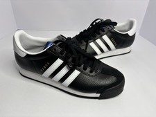Adidas Samoa Core czarne z białymi paskami | US męskie rozmiar 9,5 na sprzedaż  Wysyłka do Poland