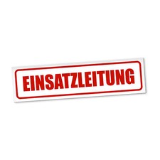 Einsatzleitung magnetschild au gebraucht kaufen  Leipzig