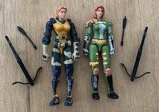 Lote de 2 bonecos de ação GI Joe Loose Scarlett 2002 2003 Agent Scarlett Crossbows comprar usado  Enviando para Brazil