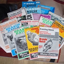 Motorcycle programmes 1960 for sale  WESTON-SUPER-MARE