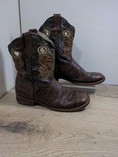 Cowboy roper boots for sale  MANSFIELD