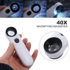 40x magnifier reading for sale  BIRMINGHAM