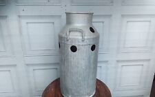 Galvanised gallon milk for sale  NORWICH