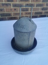 Vintage galvanized poultry for sale  ALRESFORD