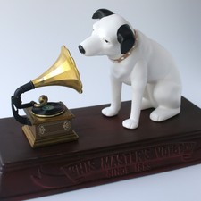Nipper dog statuina usato  Spedire a Italy