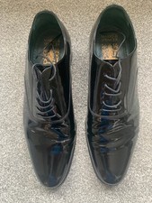 Men black patent for sale  ALFRETON