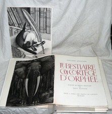 Apollinaire bestiaire tavy d'occasion  Marseille VII