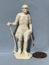 Polo player Marx Sports figura de plástico branco miniatura atleta loja de centavos brinquedo comprar usado  Enviando para Brazil