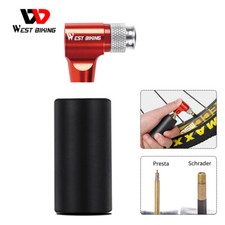 WEST BIKING Mini Bomba de Tubo de Pneu de Bicicleta Bola Ar CO2 Inflador Bicicleta Bomba de Ciclismo comprar usado  Enviando para Brazil